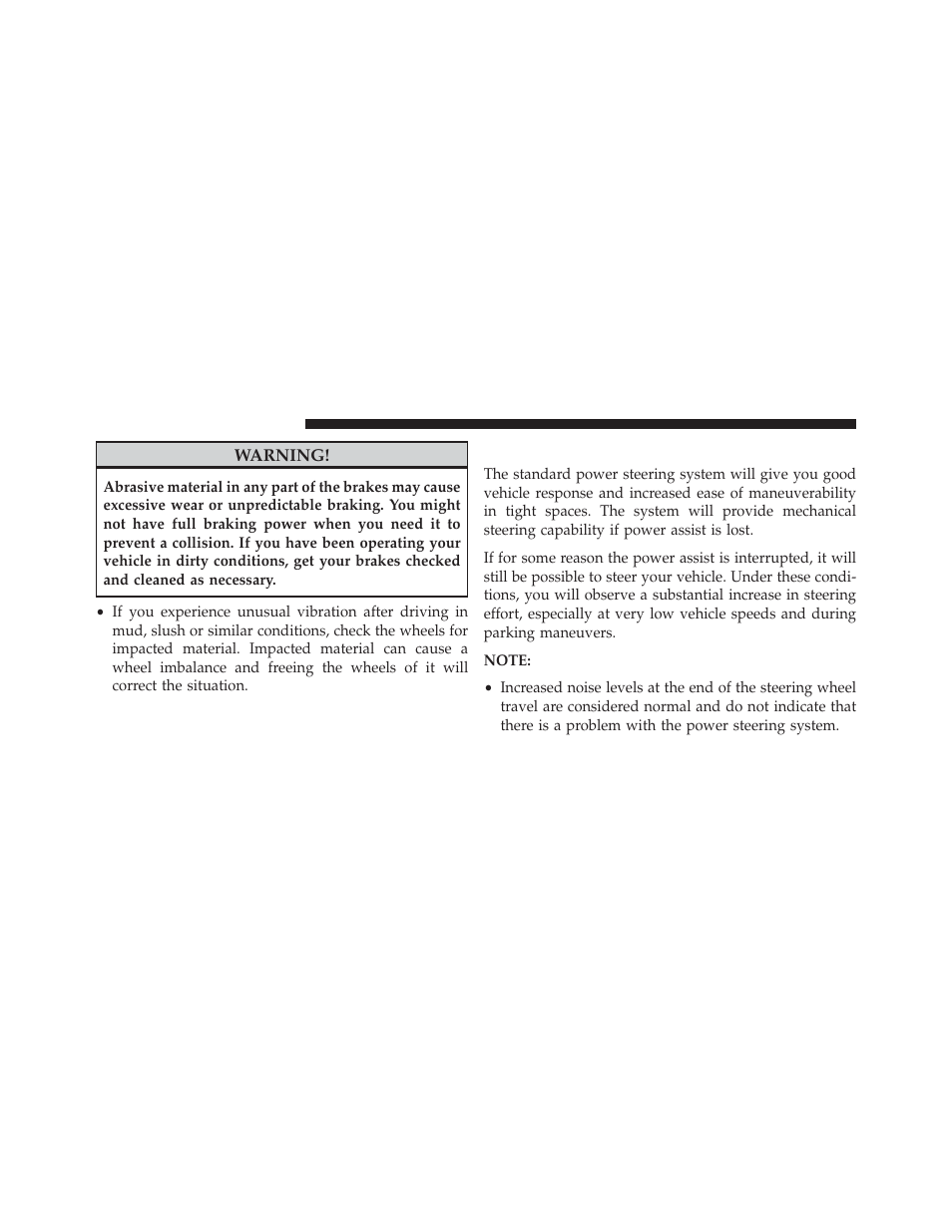 Power steering | Jeep 2013 Wrangler User Manual | Page 452 / 655