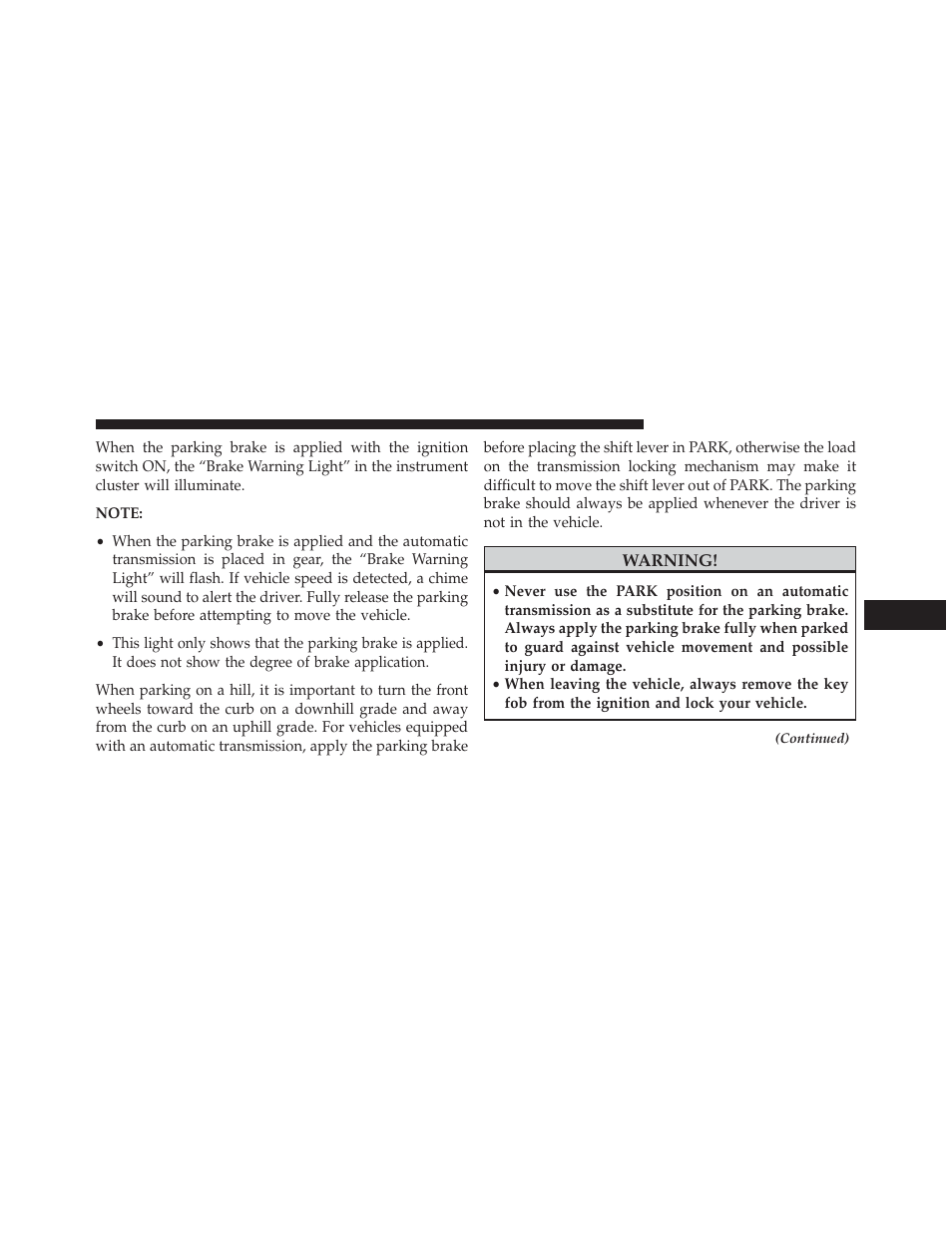 Jeep 2013 Wrangler User Manual | Page 455 / 655