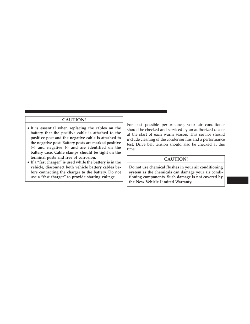 Air conditioner maintenance | Jeep 2013 Wrangler User Manual | Page 573 / 655