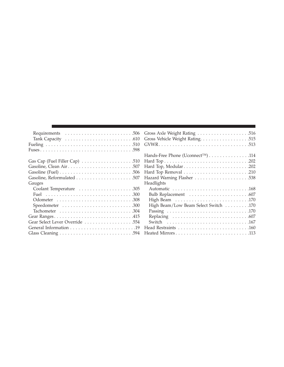 Jeep 2013 Wrangler User Manual | Page 642 / 655