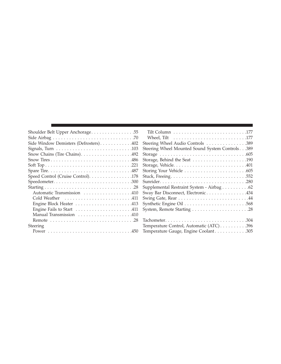 Jeep 2013 Wrangler User Manual | Page 650 / 655