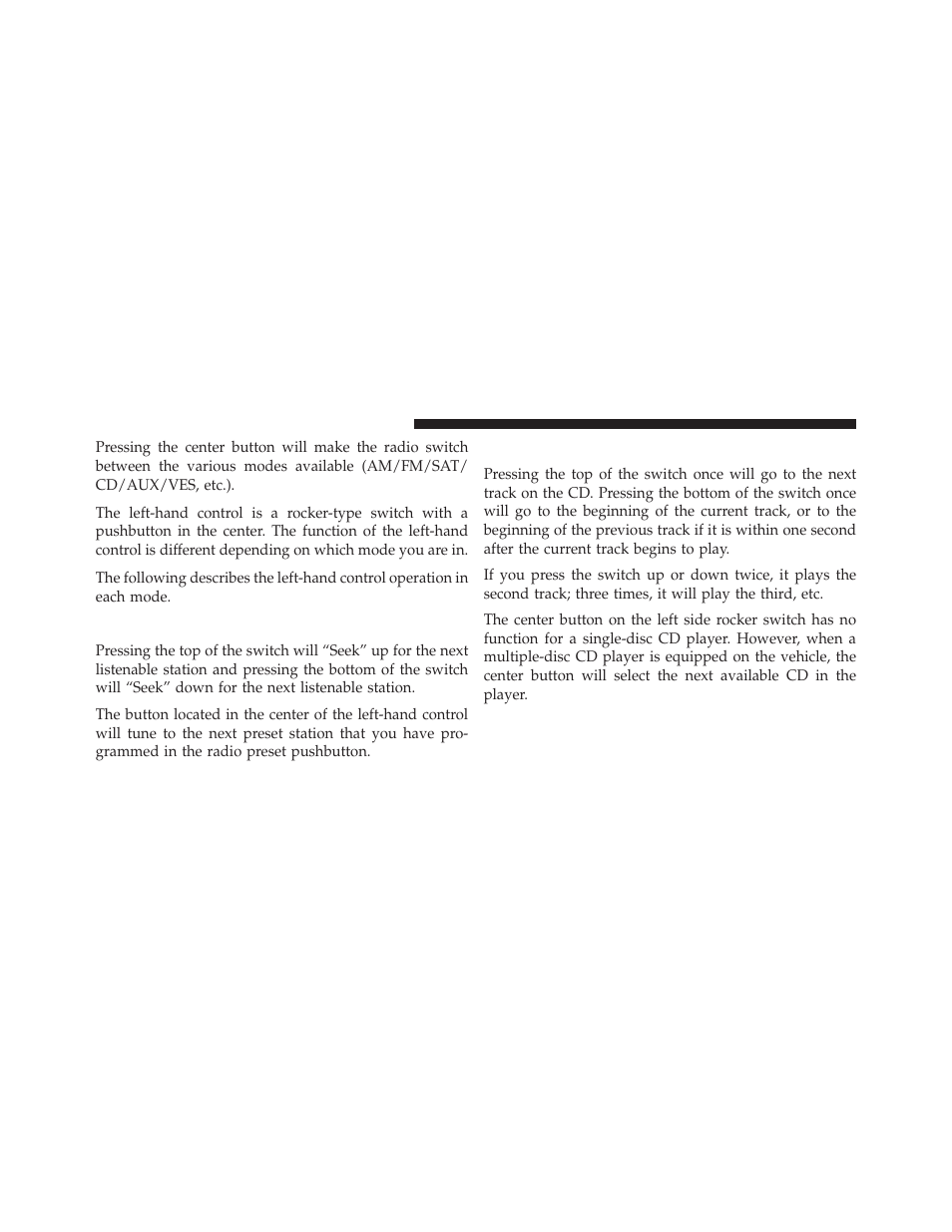 Radio operation, Cd player | Jeep 2013 Grand Cherokee User Manual | Page 418 / 704
