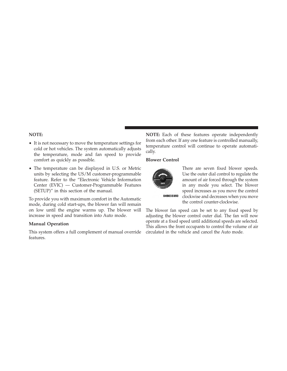 Manual operation | Jeep 2013 Grand Cherokee User Manual | Page 428 / 704