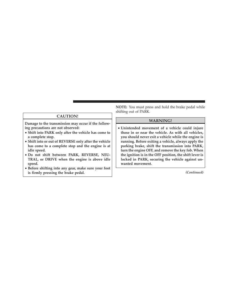 Automatic transmission | Jeep 2013 Grand Cherokee User Manual | Page 448 / 704