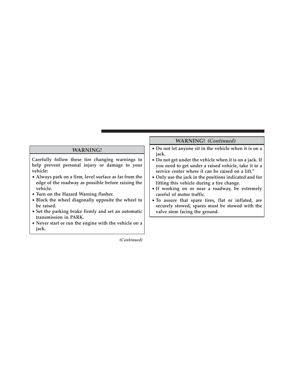 Jacking instructions | Jeep 2013 Grand Cherokee User Manual | Page 588 / 704