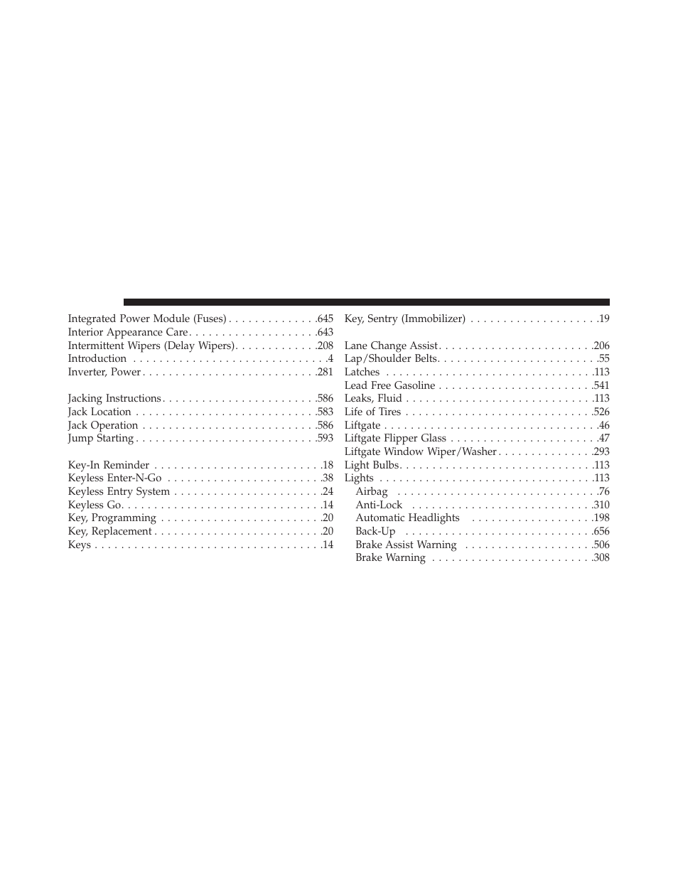 Jeep 2013 Grand Cherokee User Manual | Page 692 / 704