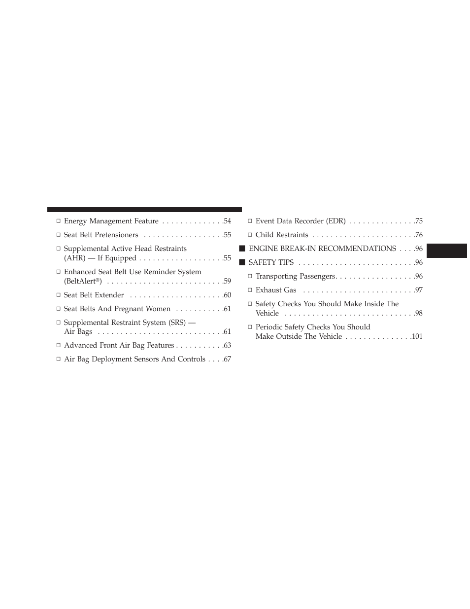 Jeep 2013 Compass User Manual | Page 13 / 517