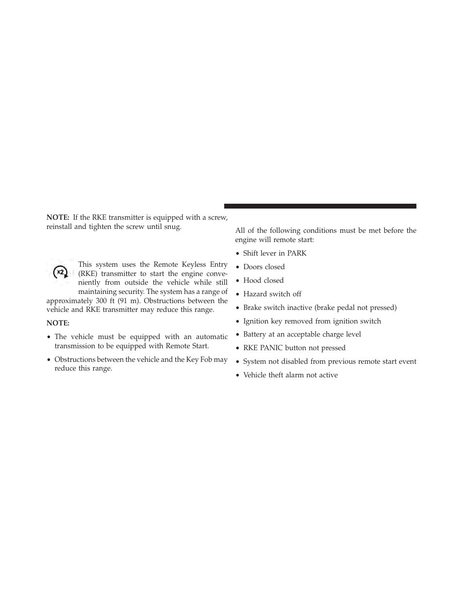 Remote starting system — if equipped, How to use remote start, Remote starting system | If equipped | Jeep 2013 Compass User Manual | Page 28 / 517