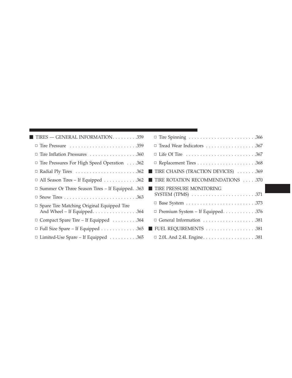 Jeep 2013 Compass User Manual | Page 315 / 517