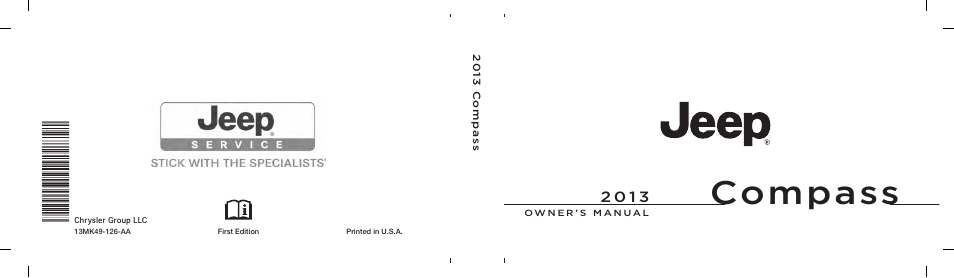 Compass | Jeep 2013 Compass User Manual | Page 495 / 517