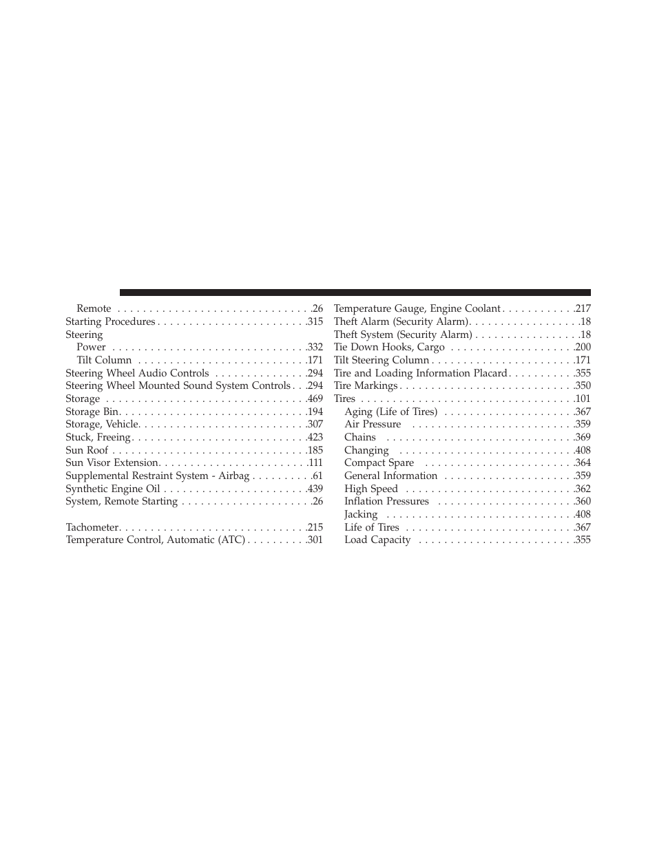 Jeep 2013 Compass User Manual | Page 512 / 517