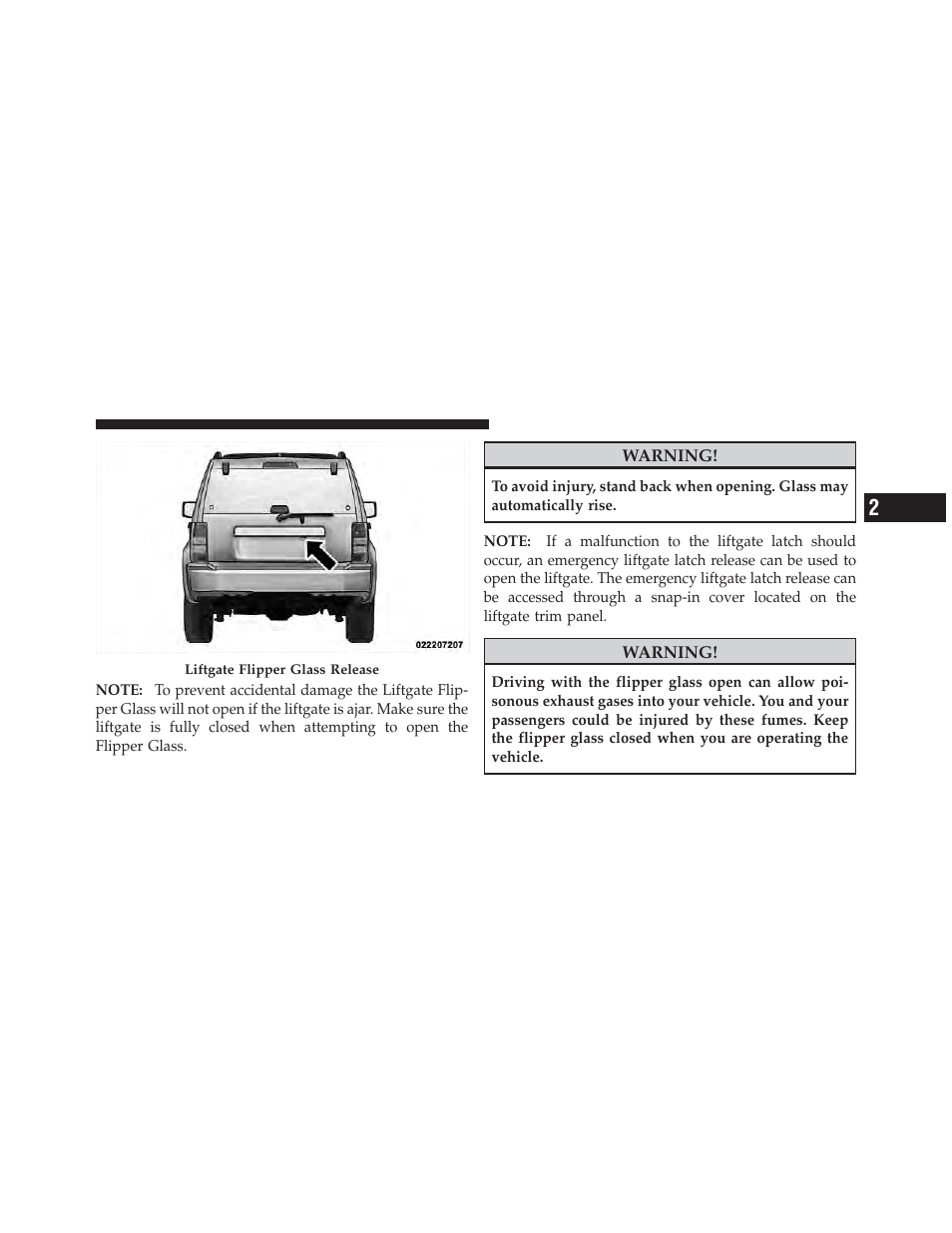 Jeep 2012 Liberty User Manual | Page 43 / 558
