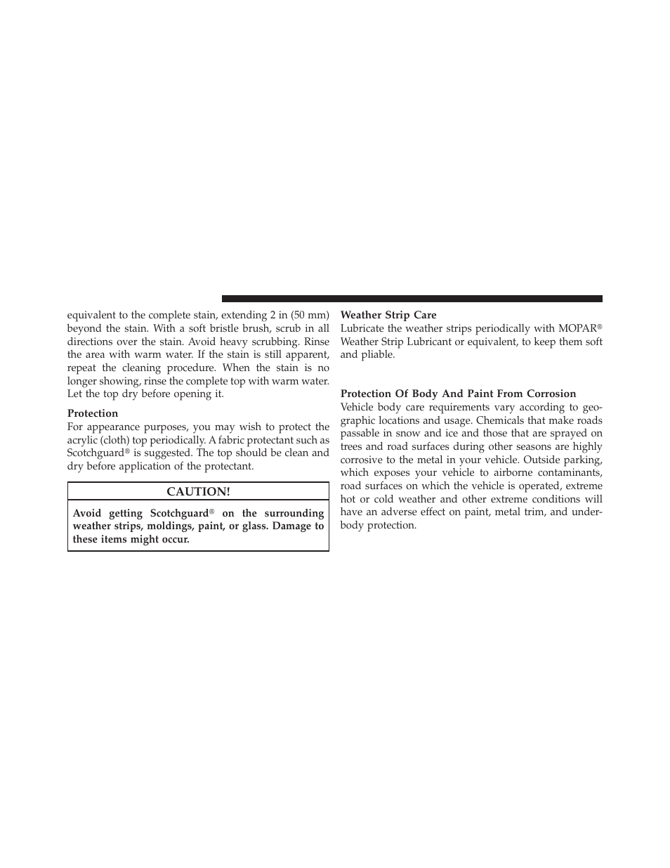 Appearance care and protection from corrosion, Appearance care and protection from, Corrosion | Jeep 2012 Liberty User Manual | Page 488 / 558
