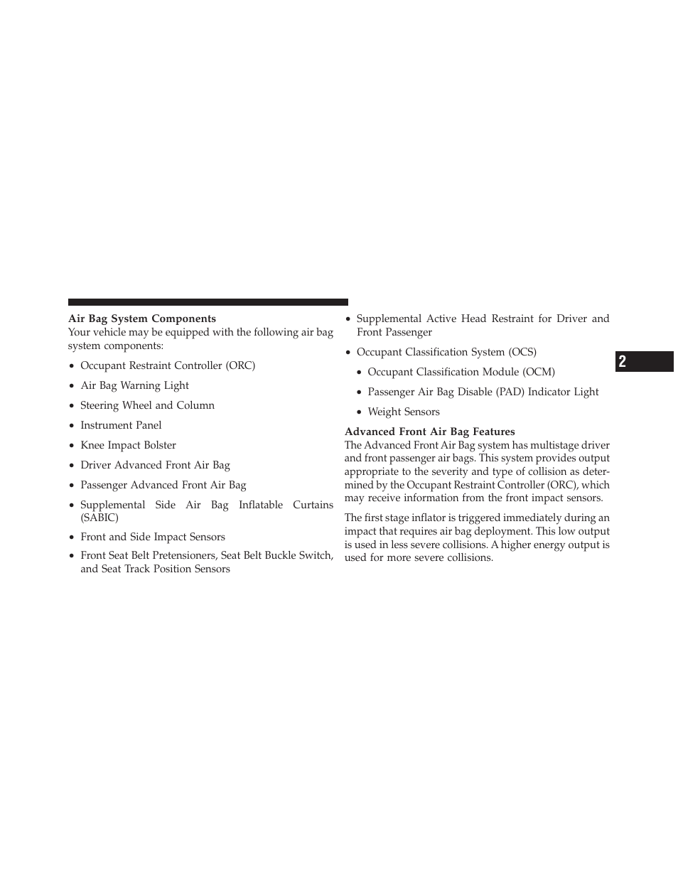 Jeep 2012 Liberty User Manual | Page 63 / 558