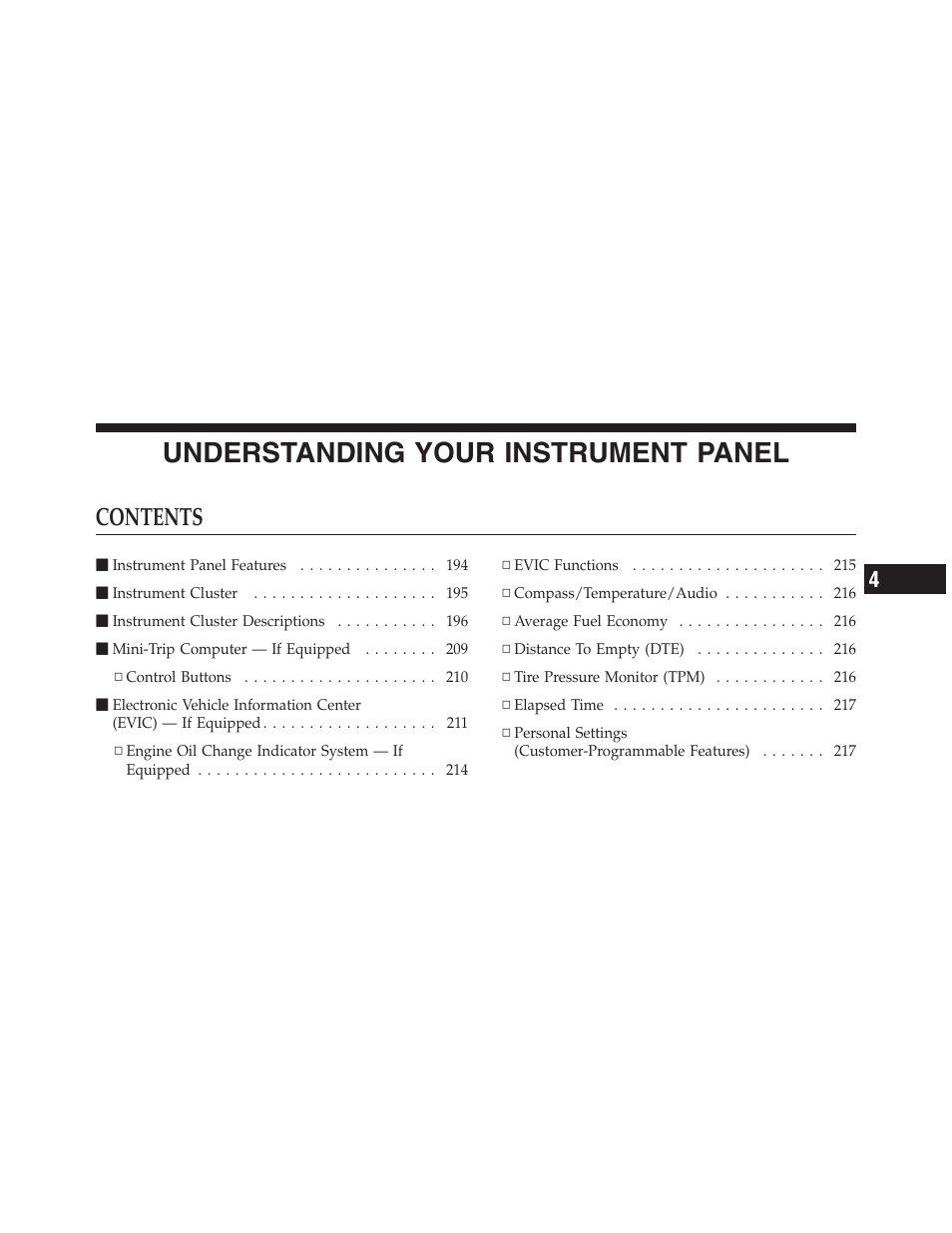 Jeep 2012 Compass User Manual | Page 193 / 497