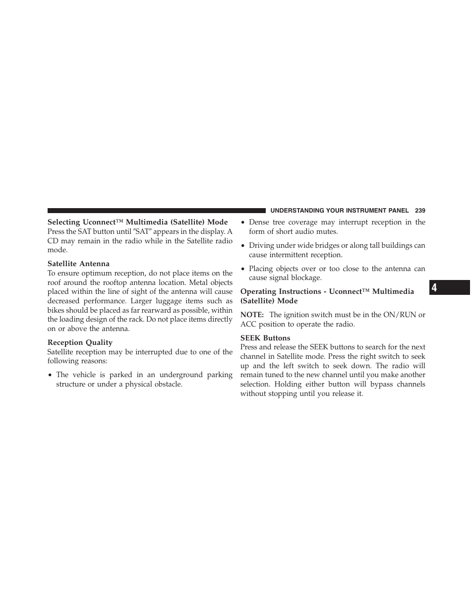 Jeep 2012 Compass User Manual | Page 241 / 497