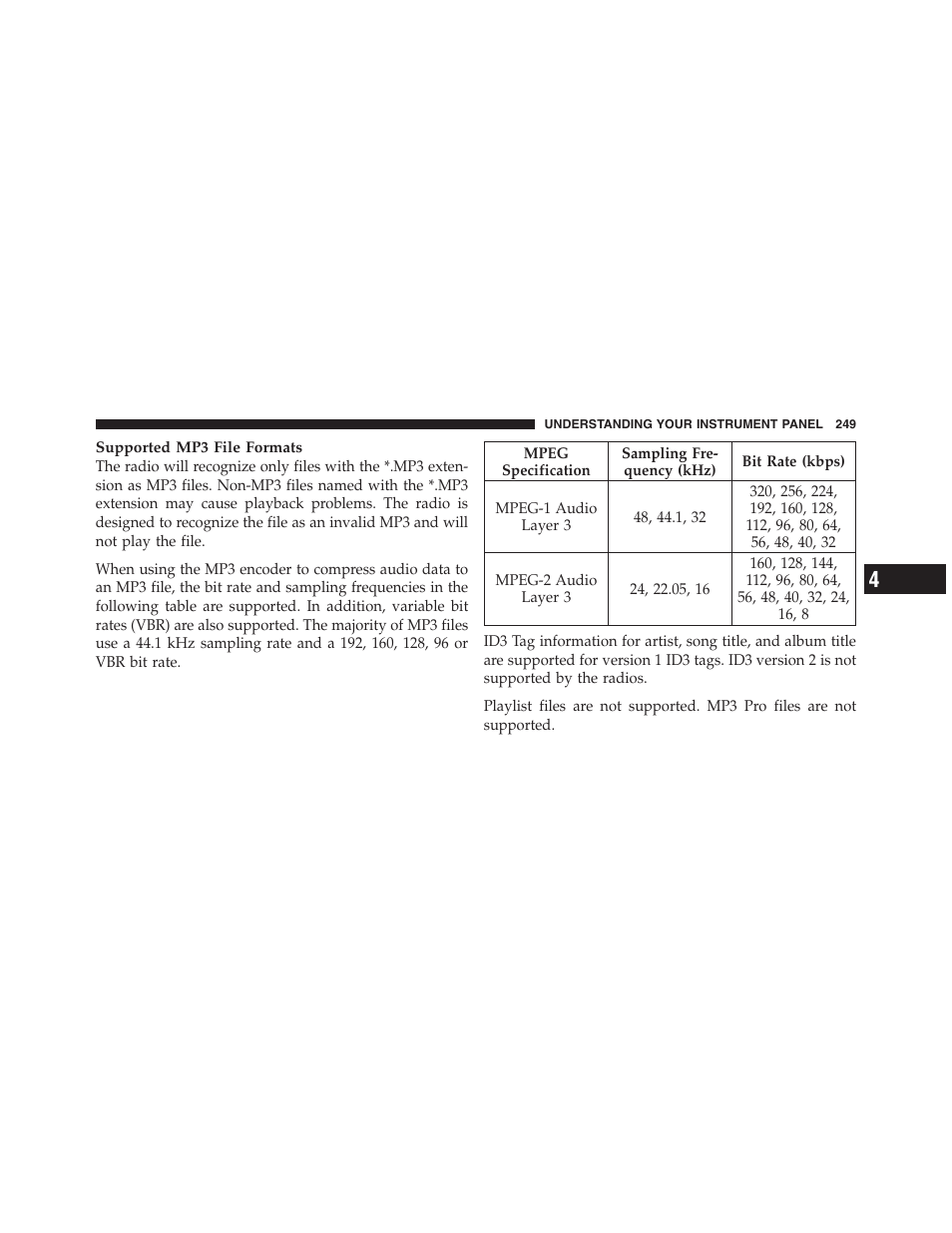Jeep 2012 Compass User Manual | Page 251 / 497