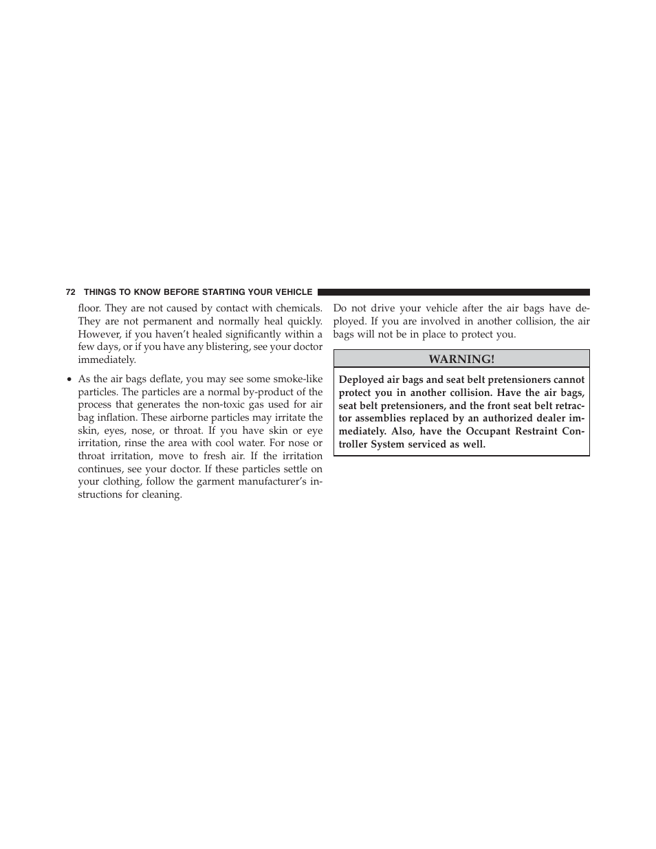 Jeep 2012 Compass User Manual | Page 74 / 497
