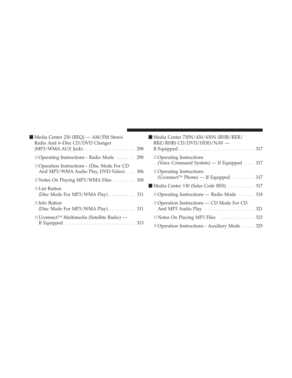 Jeep 2011 Wrangler User Manual | Page 264 / 603