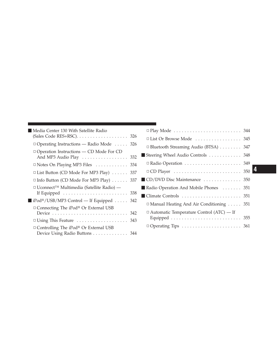 Jeep 2011 Wrangler User Manual | Page 265 / 603