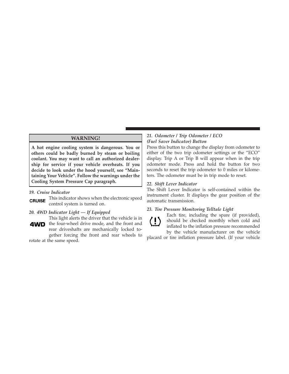 Jeep 2011 Wrangler User Manual | Page 274 / 603
