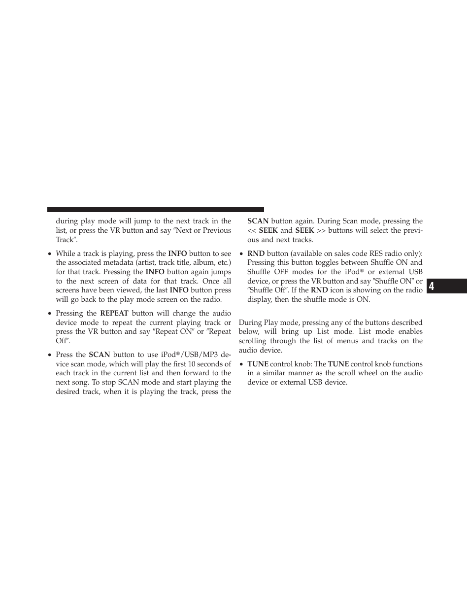 List or browse mode | Jeep 2011 Wrangler User Manual | Page 347 / 603