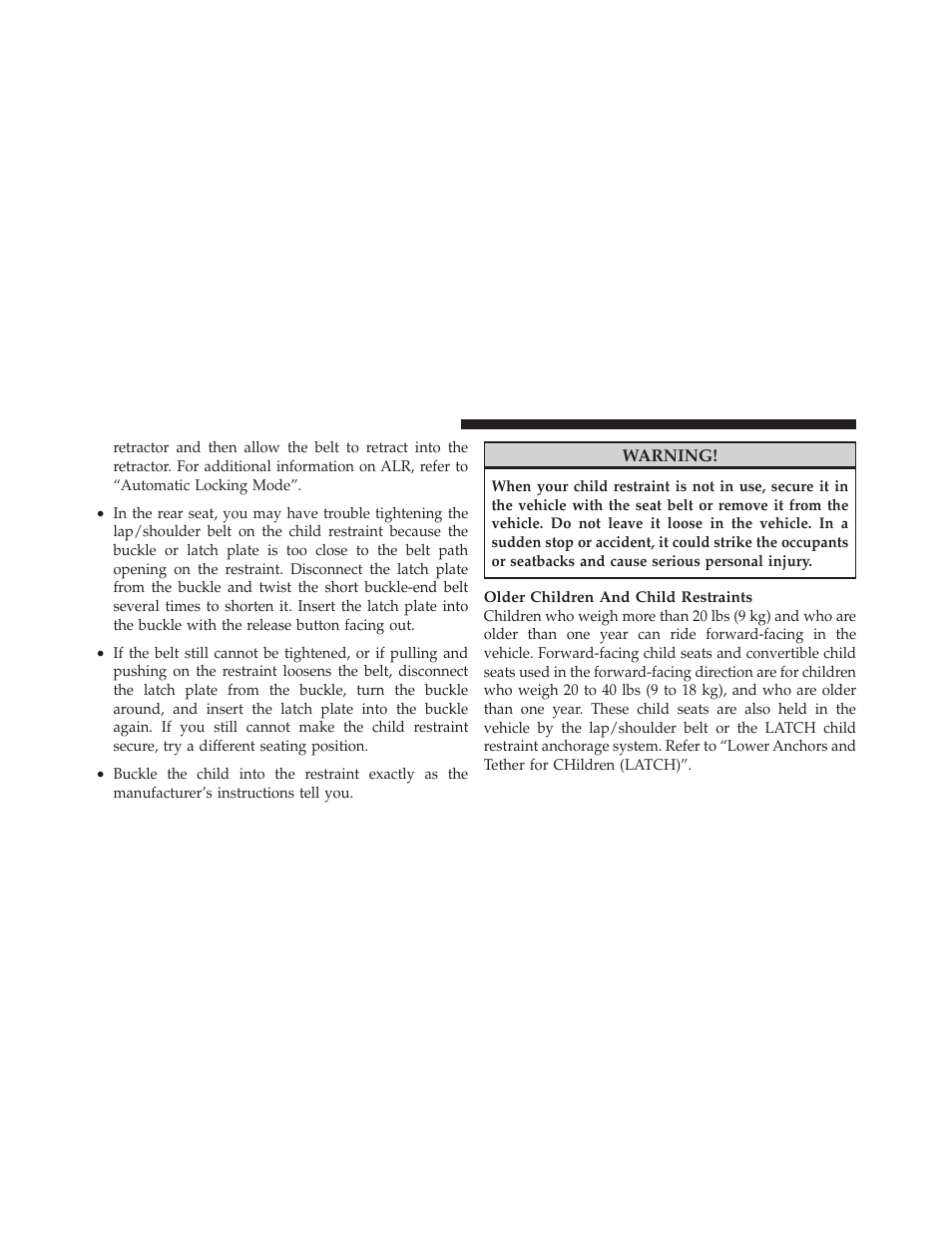 Jeep 2011 Wrangler User Manual | Page 76 / 603
