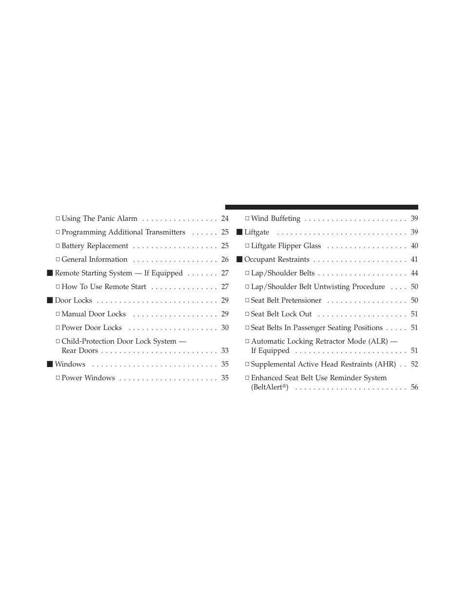 Jeep 2011 Liberty User Manual | Page 12 / 542