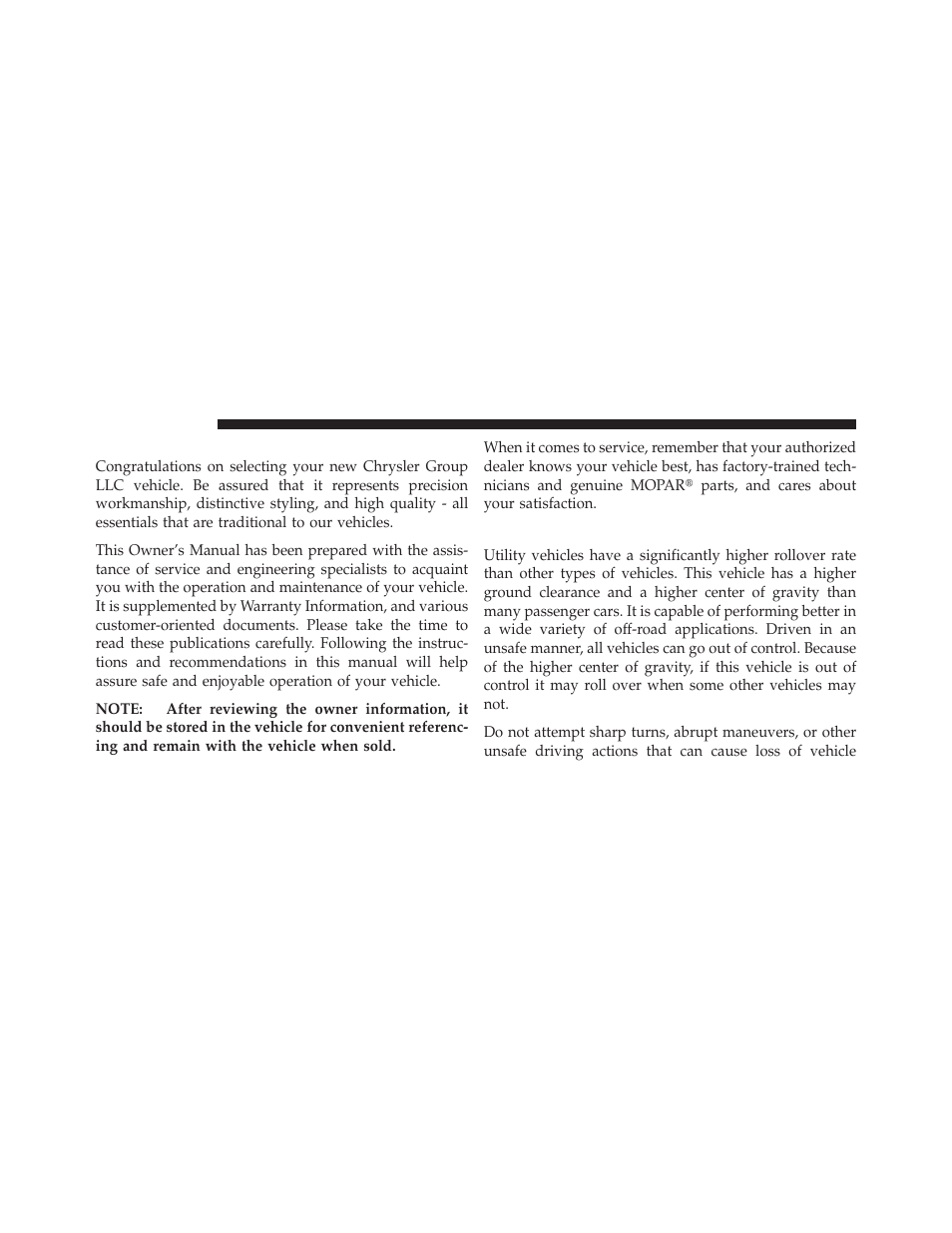 Introduction, Rollover warning | Jeep 2011 Liberty User Manual | Page 6 / 542