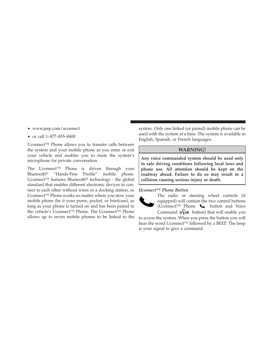 Jeep 2011 Compass User Manual | Page 100 / 490
