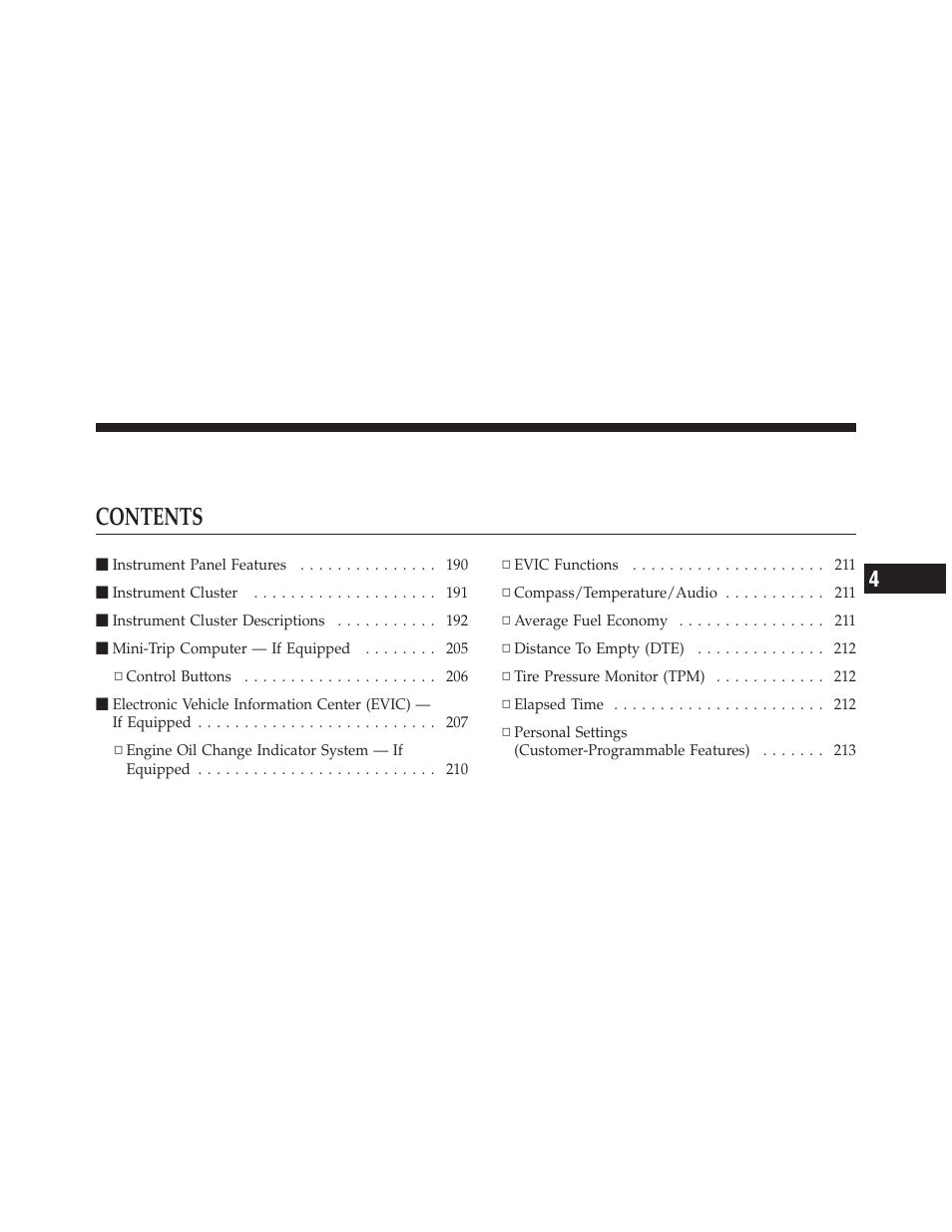 Jeep 2011 Compass User Manual | Page 189 / 490
