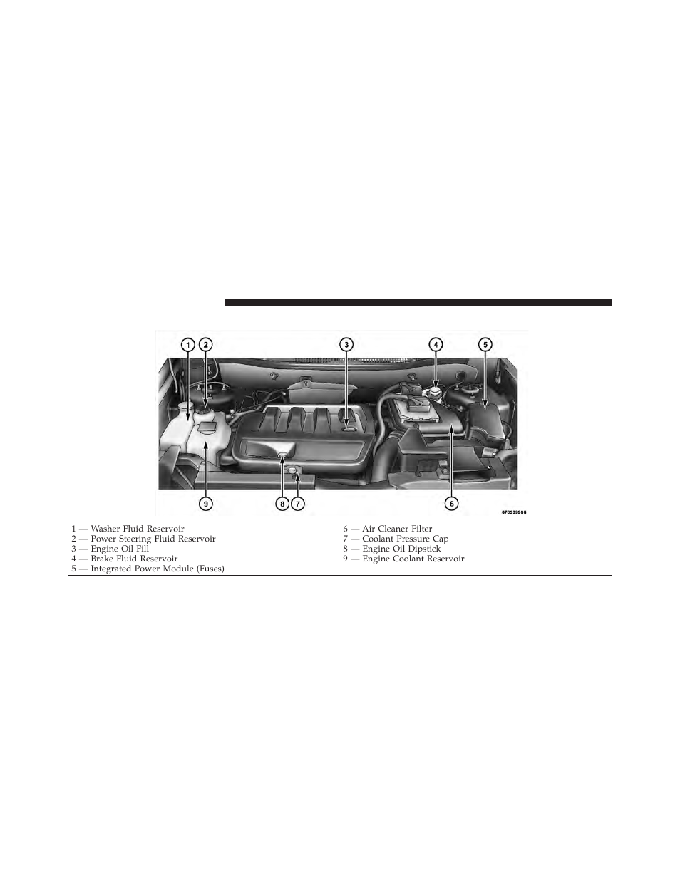 Engine compartment — 2.4l | Jeep 2011 Compass User Manual | Page 400 / 490