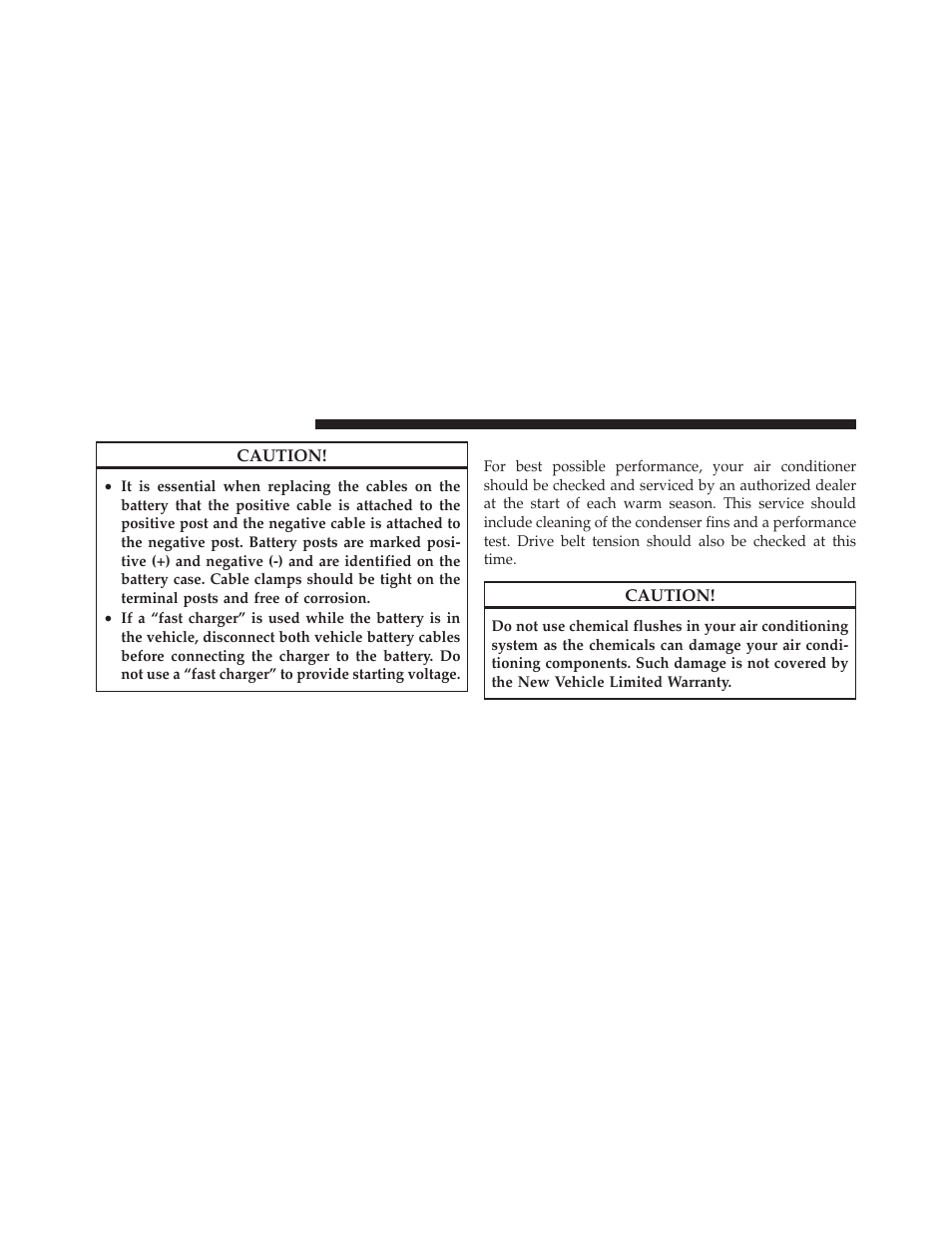 Air conditioner maintenance | Jeep 2011 Compass User Manual | Page 410 / 490