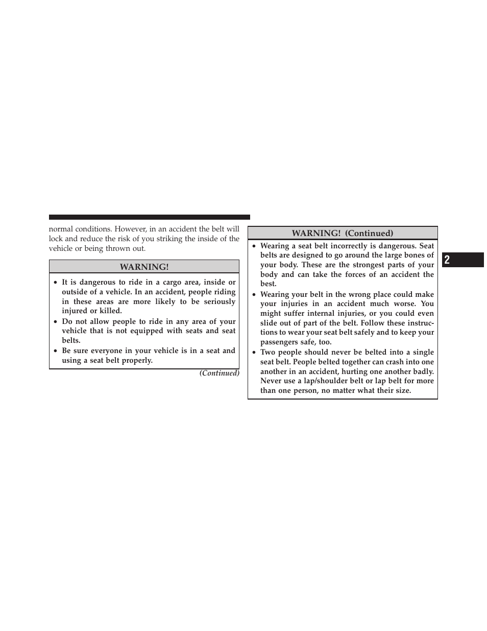 Jeep 2011 Compass User Manual | Page 43 / 490