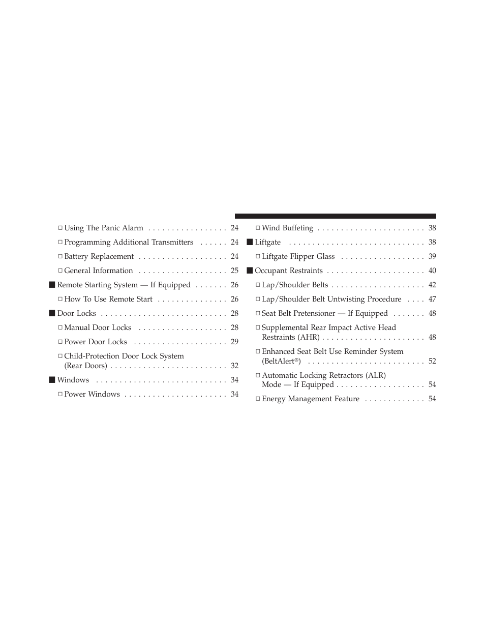 Jeep 2010 Liberty User Manual | Page 11 / 528