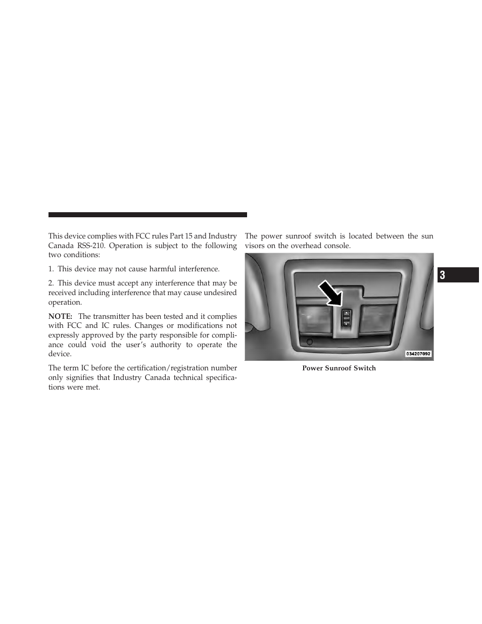 General information, Power sunroof — if equipped | Jeep 2010 Liberty User Manual | Page 182 / 528