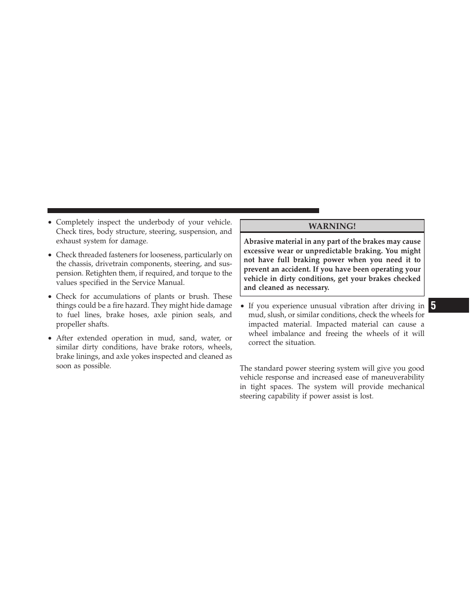 Power steering | Jeep 2010 Liberty User Manual | Page 332 / 528