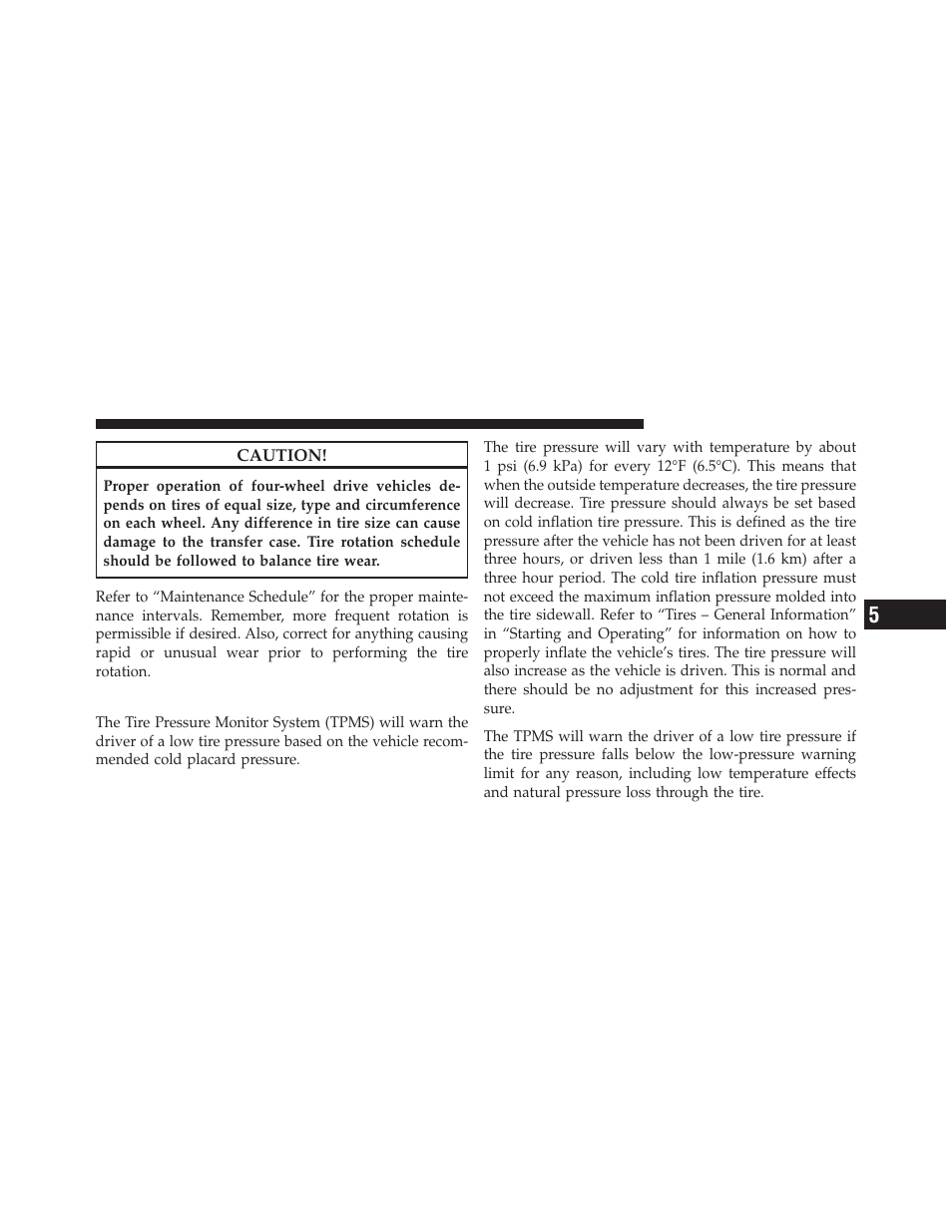 Tire pressure monitor system (tpms) | Jeep 2010 Liberty User Manual | Page 372 / 528