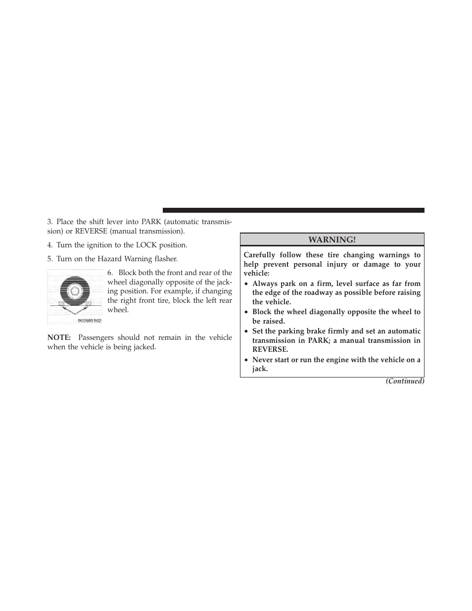 Jacking instructions | Jeep 2010 Liberty User Manual | Page 417 / 528