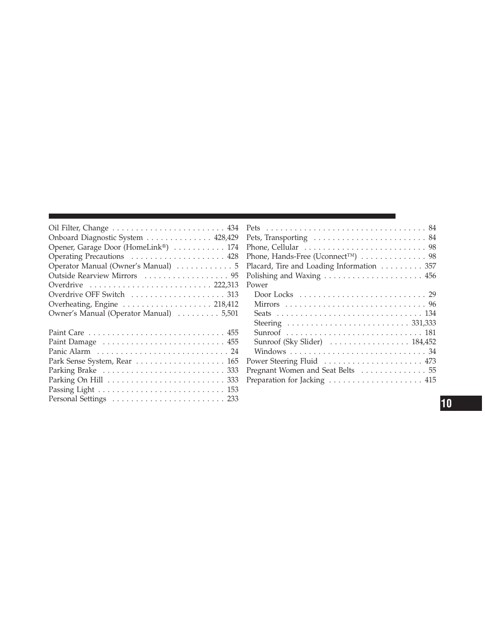 Jeep 2010 Liberty User Manual | Page 520 / 528