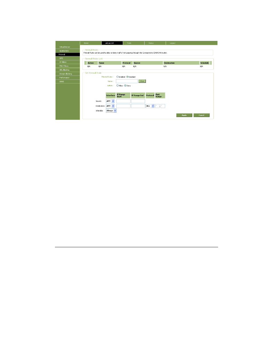 Conceptronic Version 1.0 802.11n Wireless Broadband Router C300BRS4A User Manual | Page 51 / 76