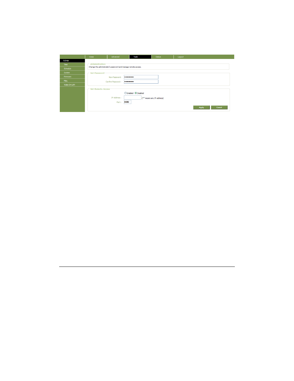 Menu „tools | Conceptronic Version 1.0 802.11n Wireless Broadband Router C300BRS4A User Manual | Page 59 / 76