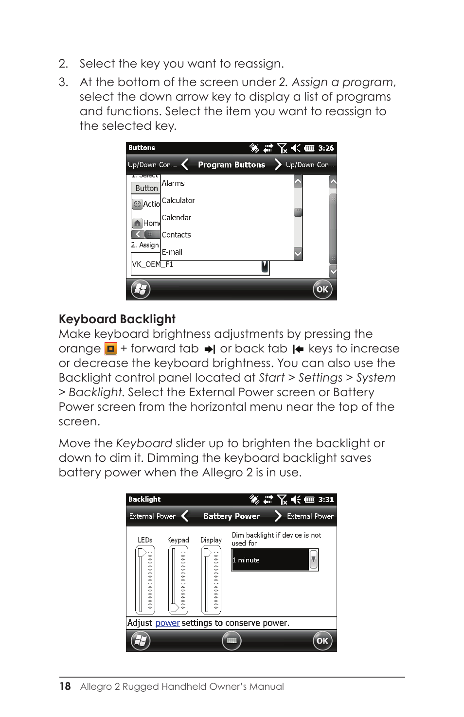 Juniper Systems Allegro 2 User Guide User Manual | Page 22 / 119