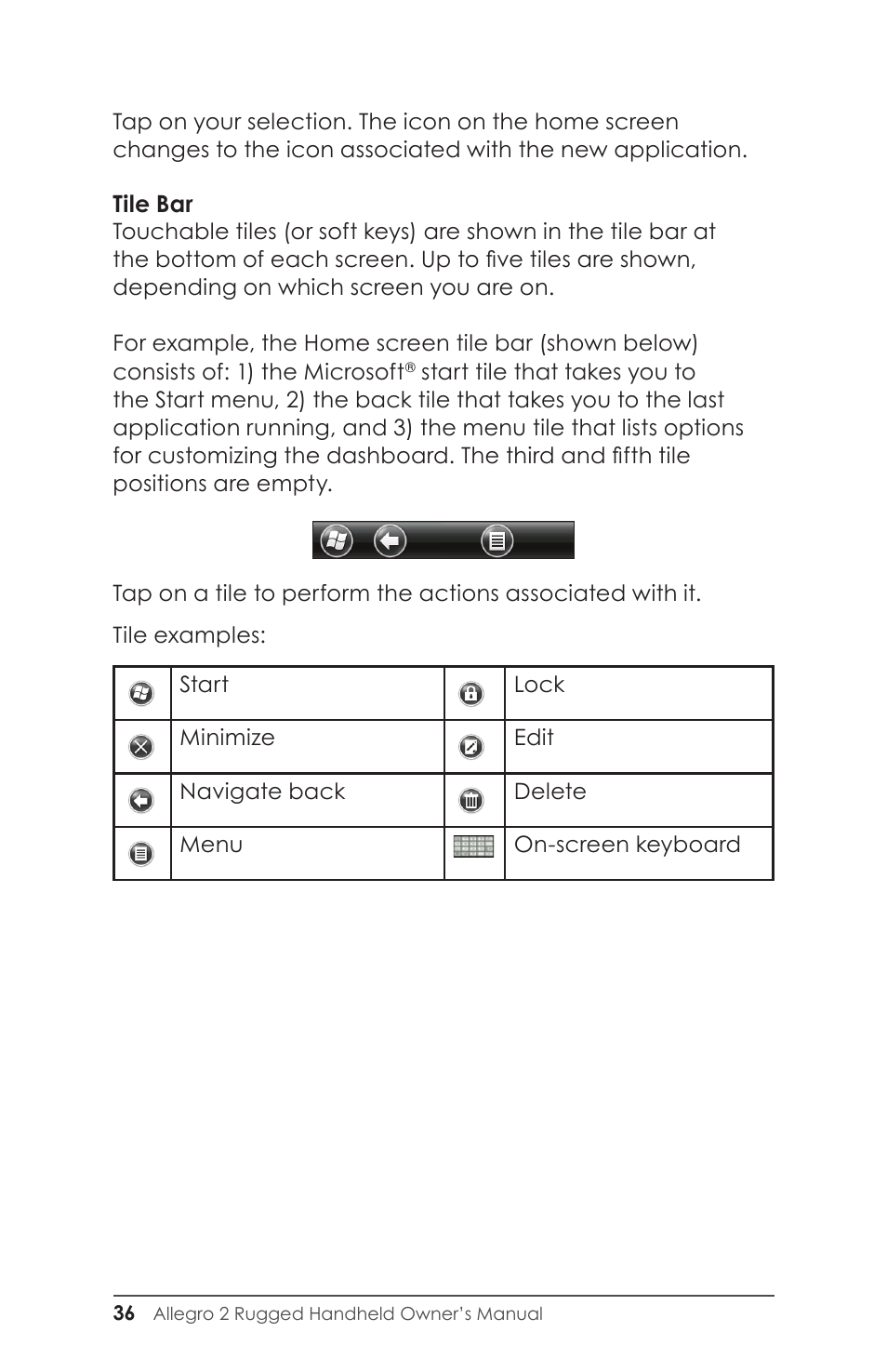 Juniper Systems Allegro 2 User Guide User Manual | Page 40 / 119