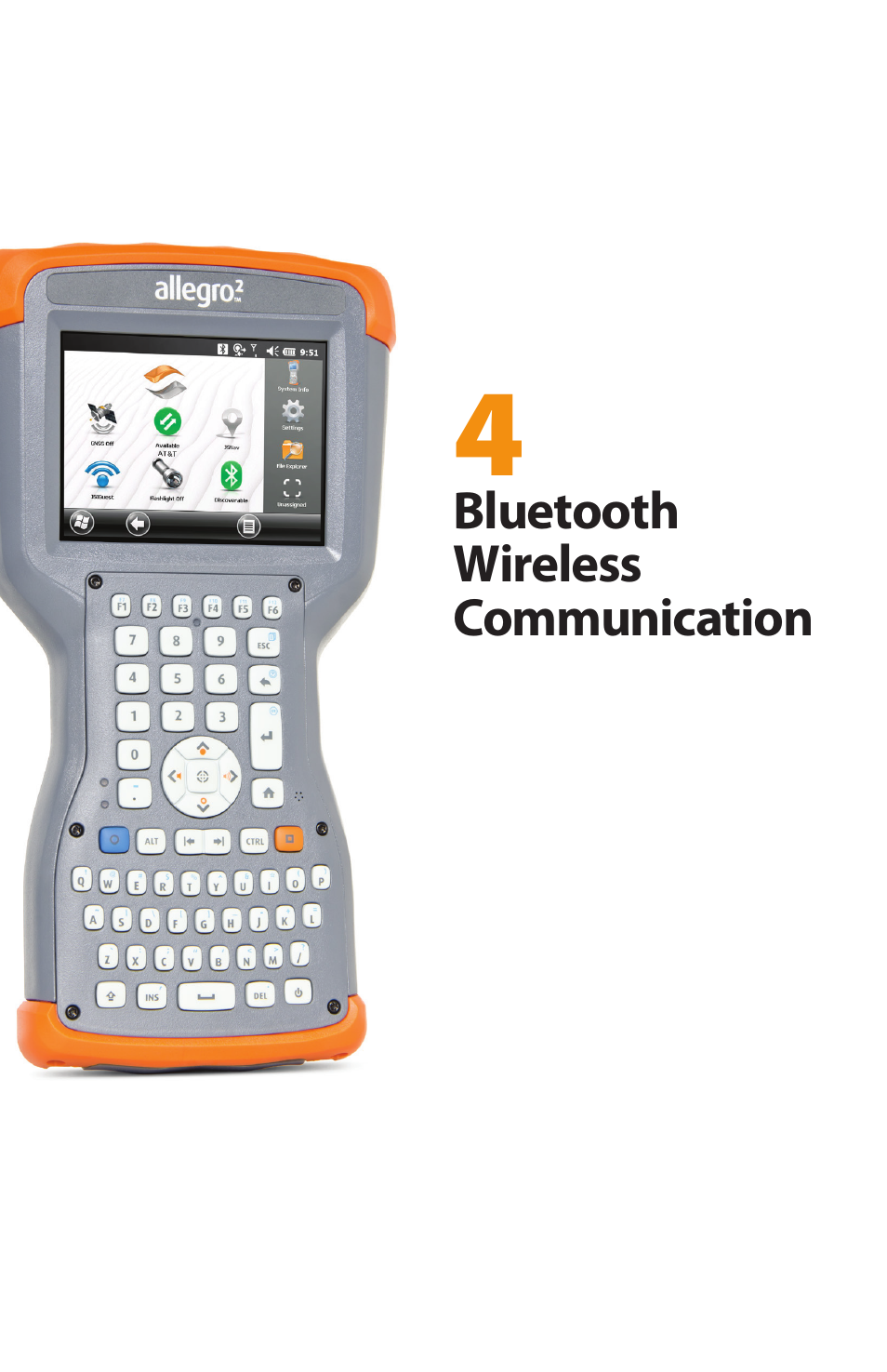 Bluetooth wireless communication | Juniper Systems Allegro 2 User Guide User Manual | Page 51 / 119