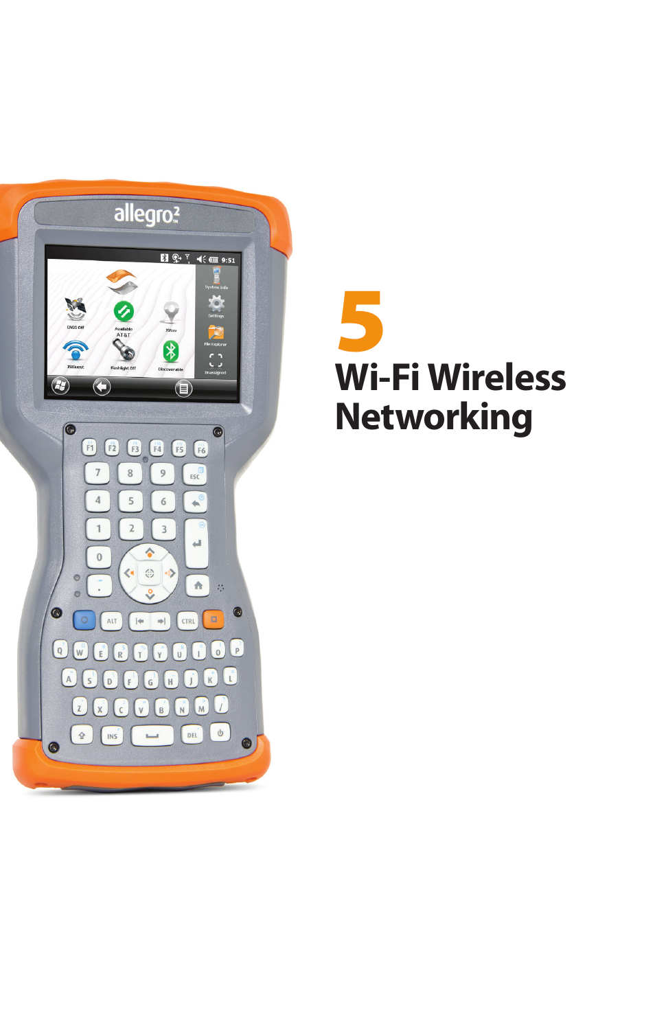 Wi-fi wireless networking | Juniper Systems Allegro 2 User Guide User Manual | Page 57 / 119