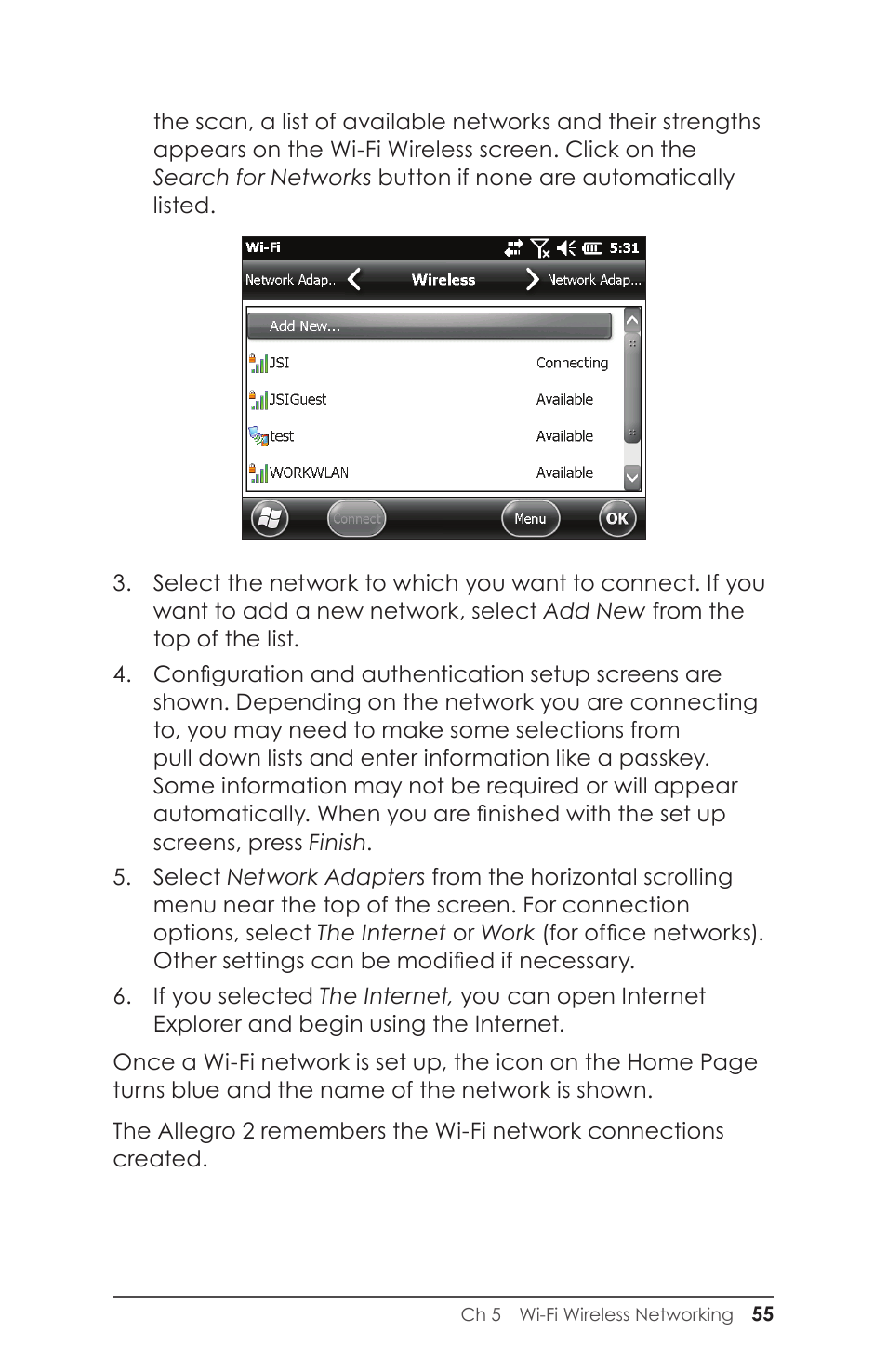 Juniper Systems Allegro 2 User Guide User Manual | Page 59 / 119