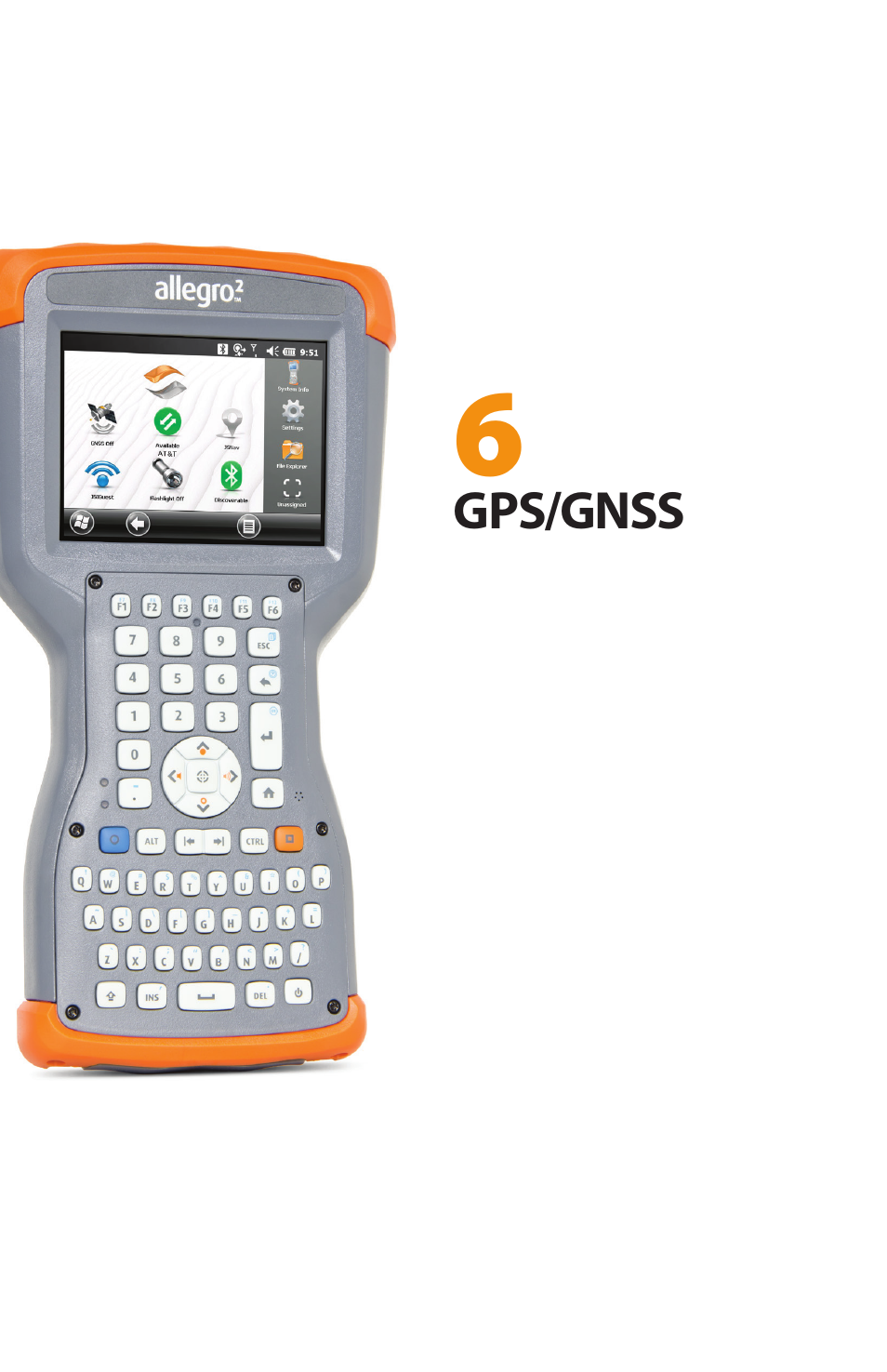 Gps/gnss | Juniper Systems Allegro 2 User Guide User Manual | Page 61 / 119