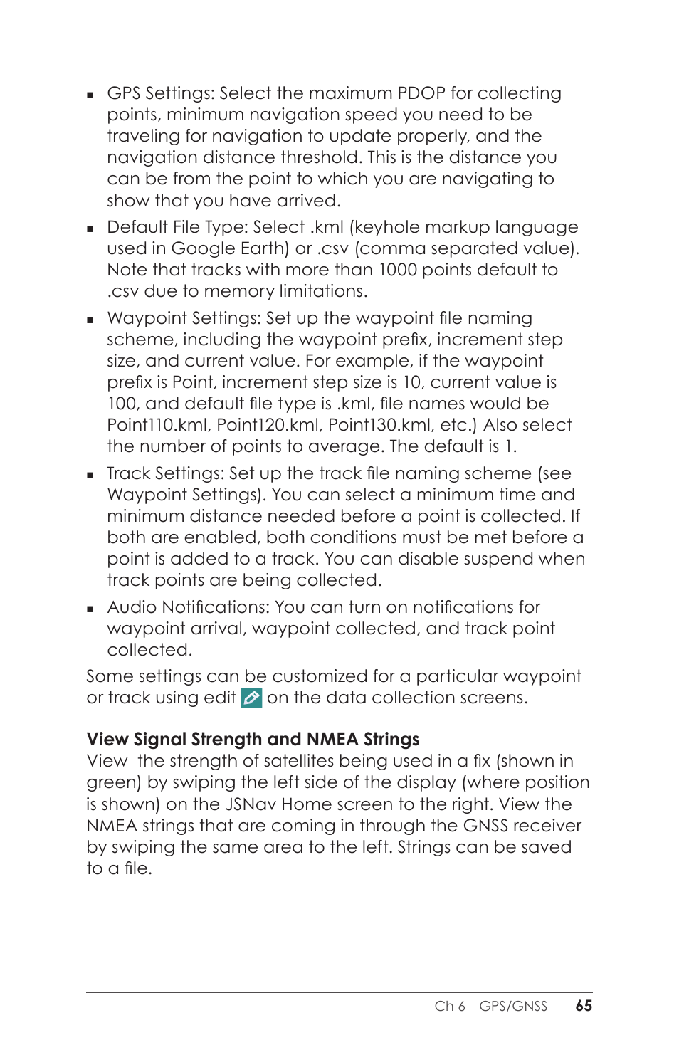 Juniper Systems Allegro 2 User Guide User Manual | Page 69 / 119