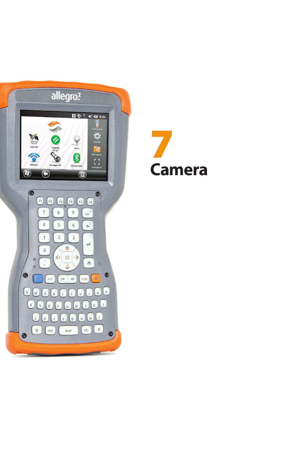 Camera | Juniper Systems Allegro 2 User Guide User Manual | Page 75 / 119
